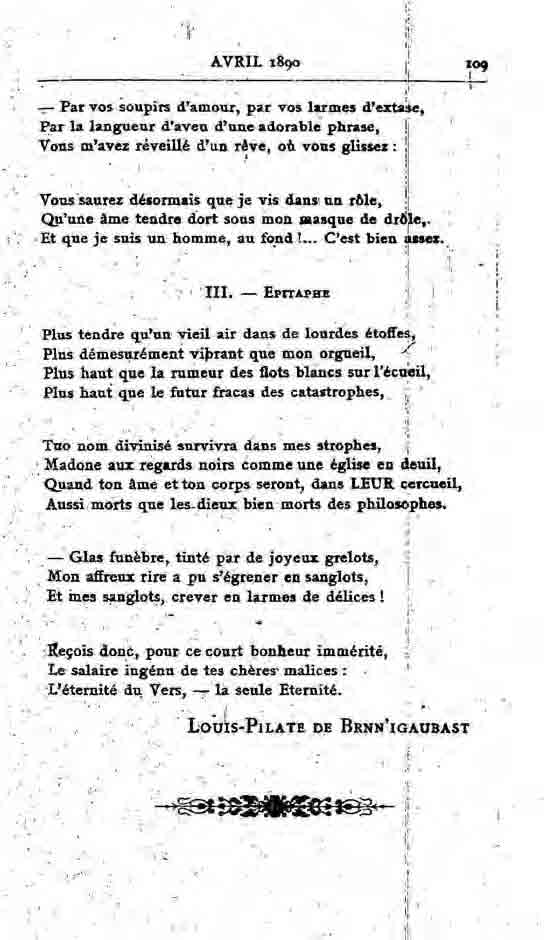 Fac-similé de Mercure de France tome 001 1890 page 109.jpg