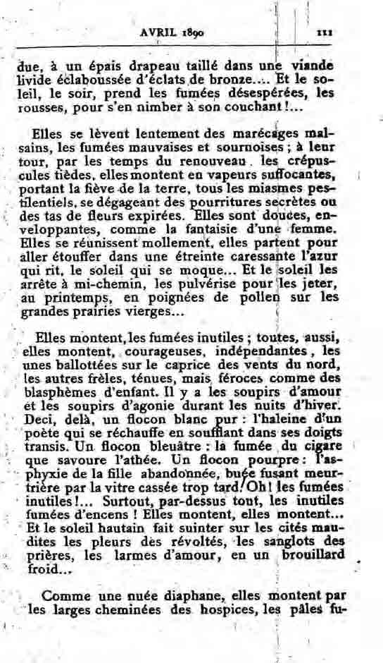 Fac-similé de Mercure de France tome 001 1890 page 111.jpg
