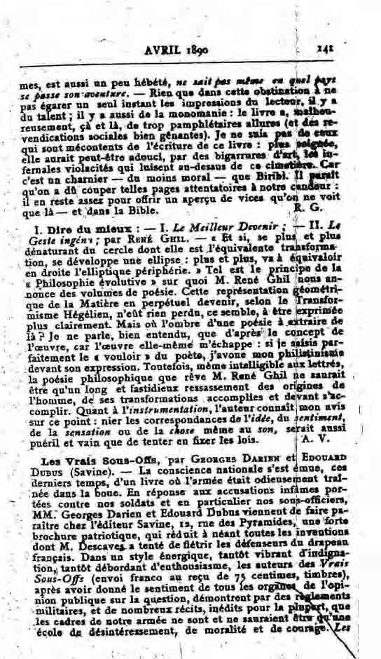 Fac-similé de Mercure de France tome 001 1890 page 141.jpg