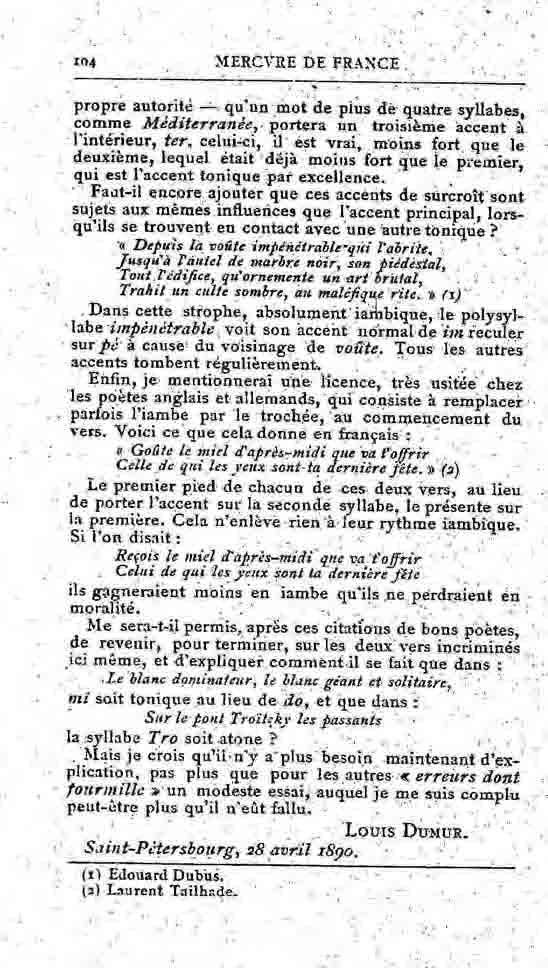 Fac-similé de Mercure de France tome 001 1890 page 194.jpg