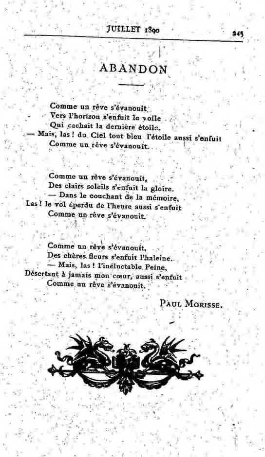 Fac-similé de Mercure de France tome 001 1890 page 245.jpg