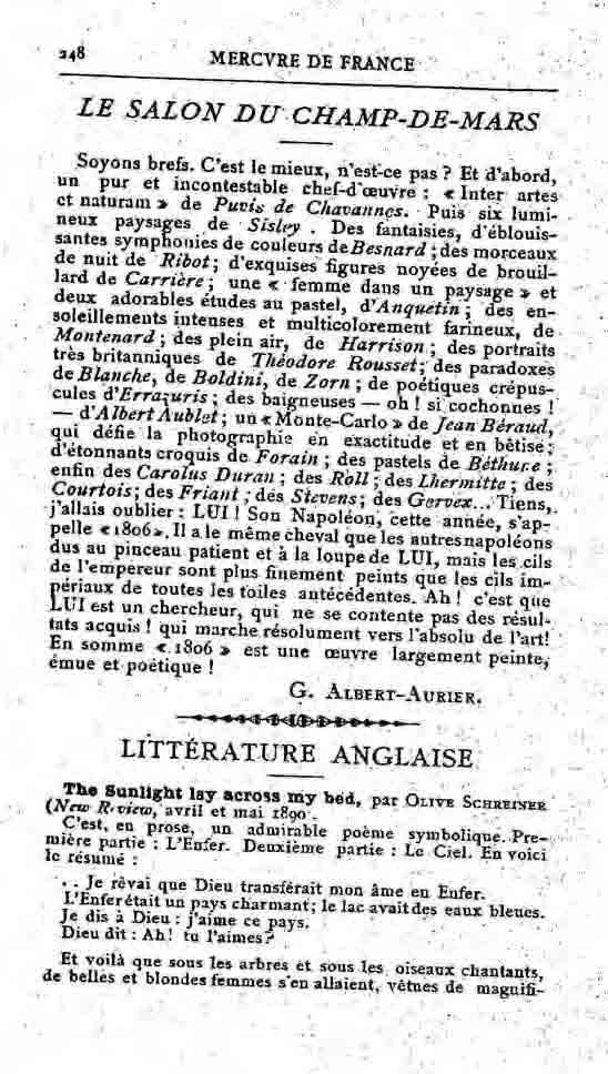Fac-similé de Mercure de France tome 001 1890 page 248.jpg