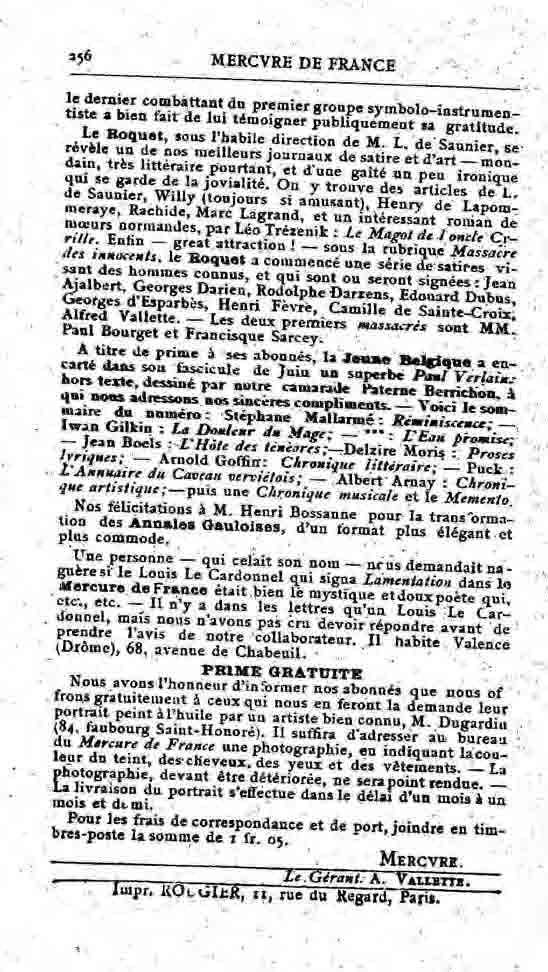 Fac-similé de Mercure de France tome 001 1890 page 256.jpg
