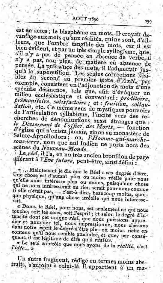 Fac-similé de Mercure de France tome 001 1890 page 259.jpg