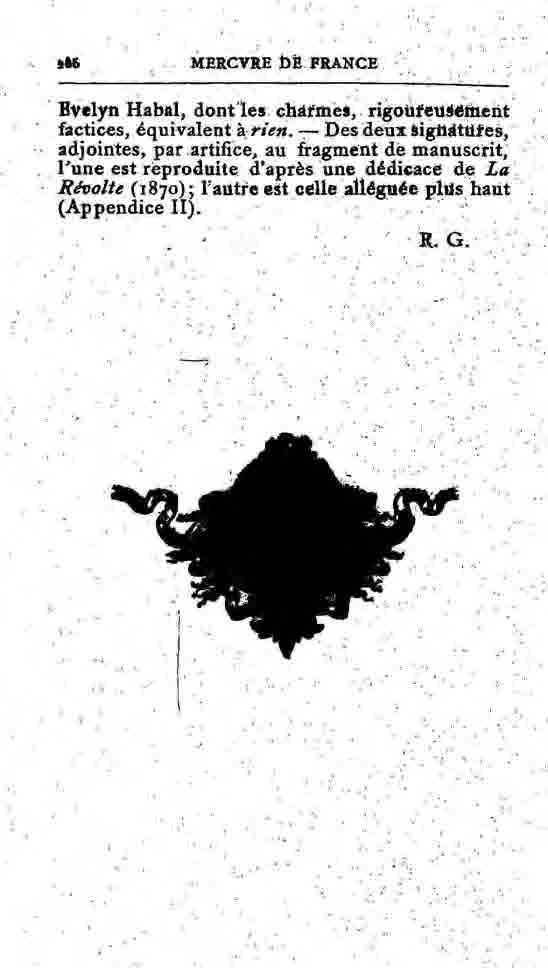 Fac-similé de Mercure de France tome 001 1890 page 266.jpg