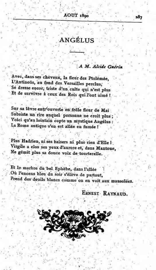 Fac-similé de Mercure de France tome 001 1890 page 287.jpg