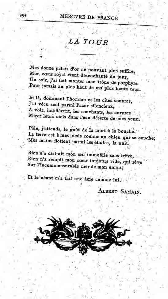 Fac-similé de Mercure de France tome 001 1890 page 394.jpg