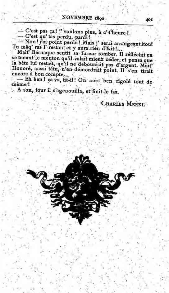Fac-similé de Mercure de France tome 001 1890 page 401.jpg