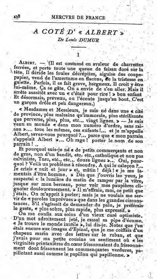 Fac-similé de Mercure de France tome 001 1890 page 438.jpg