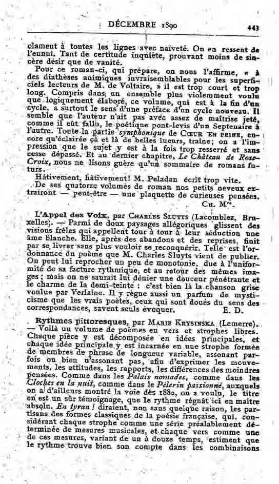 Fac-similé de Mercure de France tome 001 1890 page 443.jpg