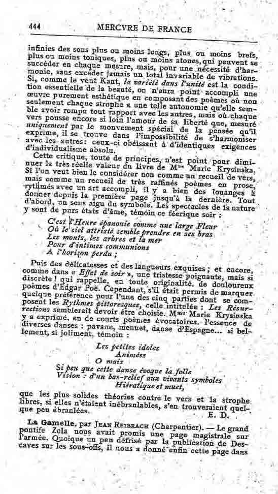 Fac-similé de Mercure de France tome 001 1890 page 444.jpg