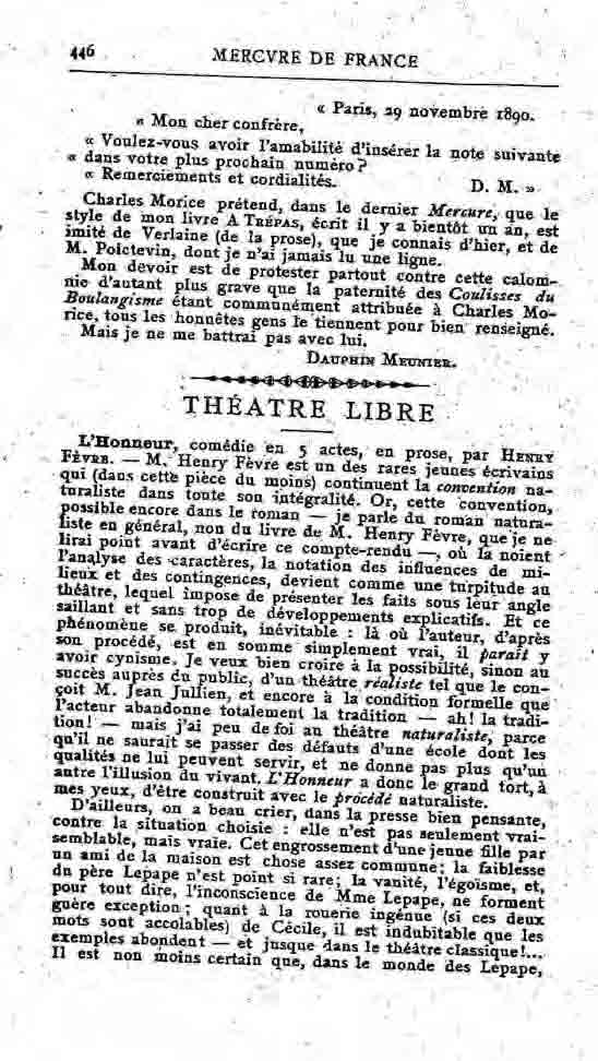 Fac-similé de Mercure de France tome 001 1890 page 446.jpg