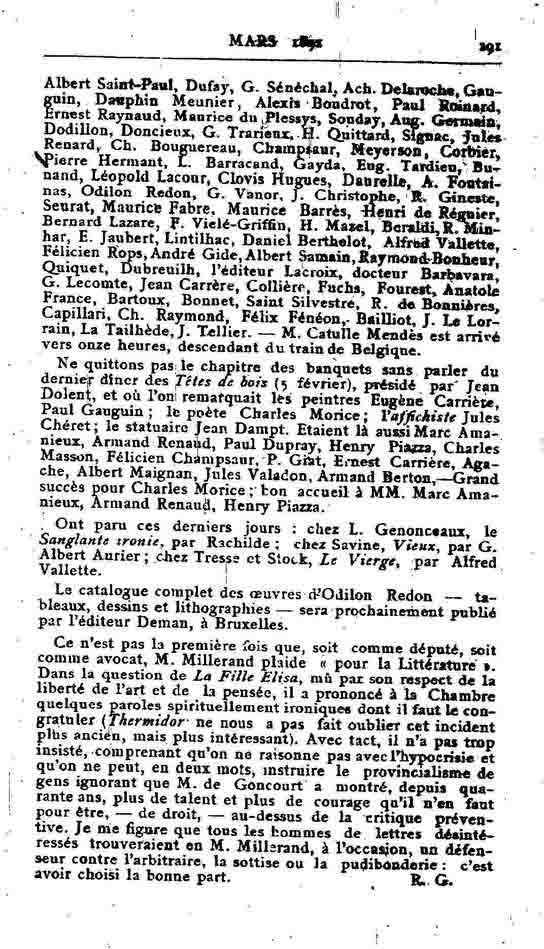 Fac-similé de Mercure de France tome 002 1891 page 191.jpg