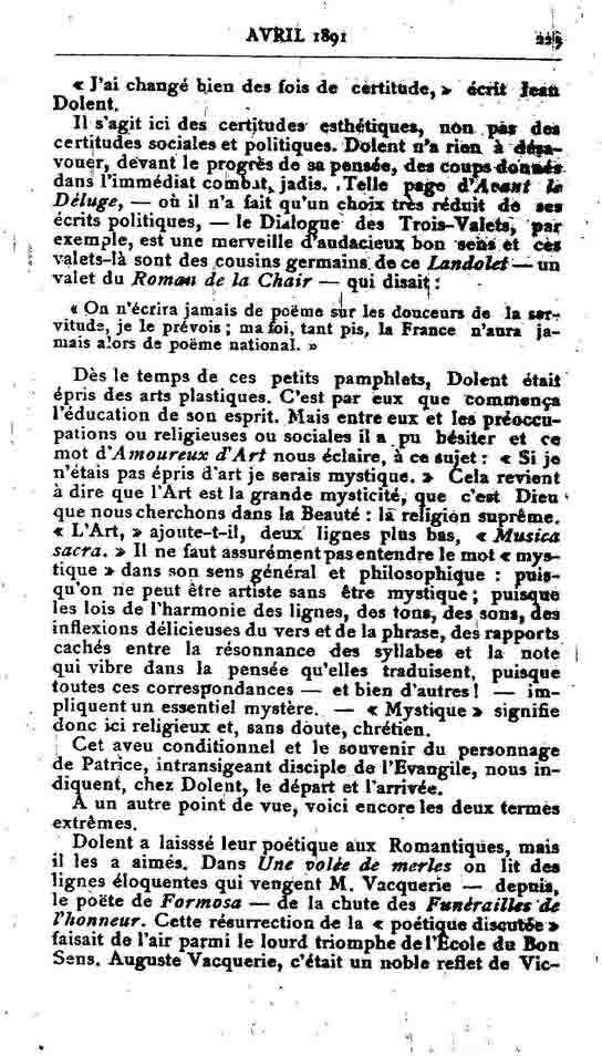 Fac-similé de Mercure de France tome 002 1891 page 223.jpg