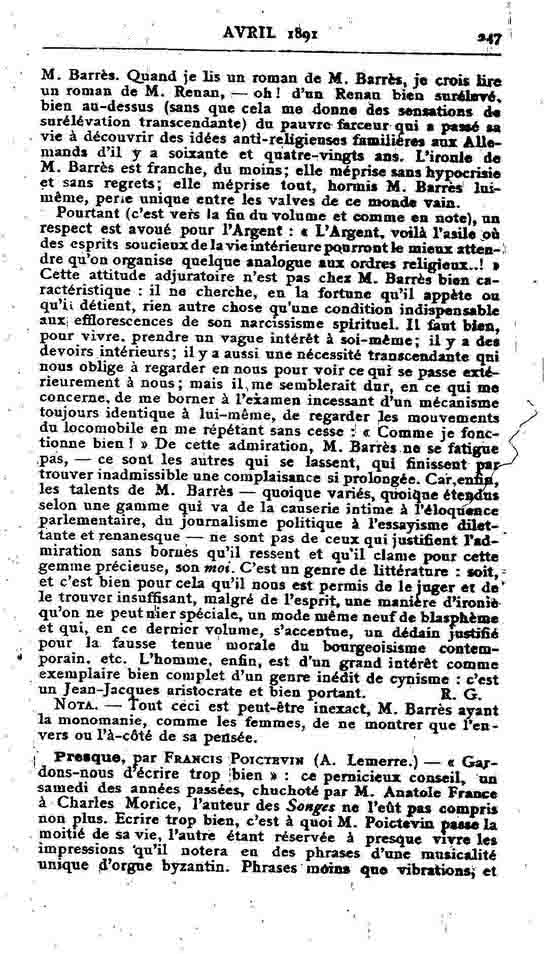 Fac-similé de Mercure de France tome 002 1891 page 247.jpg