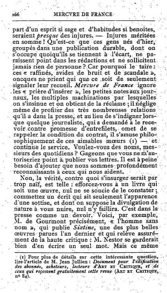 Fac-similé de Mercure de France tome 002 1891 page 266.jpg