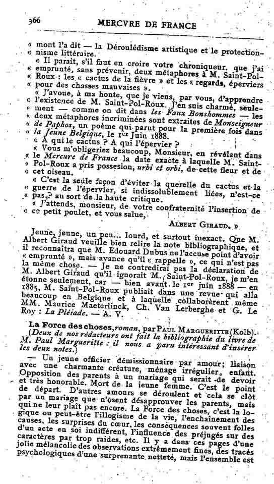 Fac-similé de Mercure de France tome 002 1891 page 366.jpg