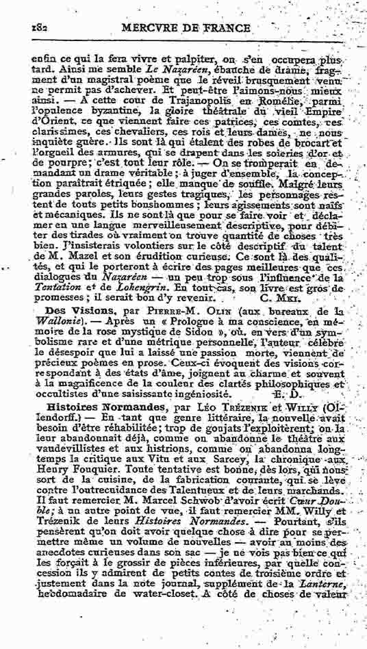 Fac-similé de Mercure de France tome 003 1891 page 182.jpg