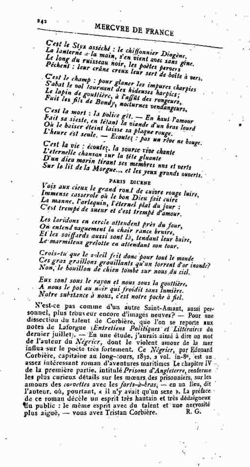 Fac-similé de Mercure de France tome 003 1891 page 242.jpg