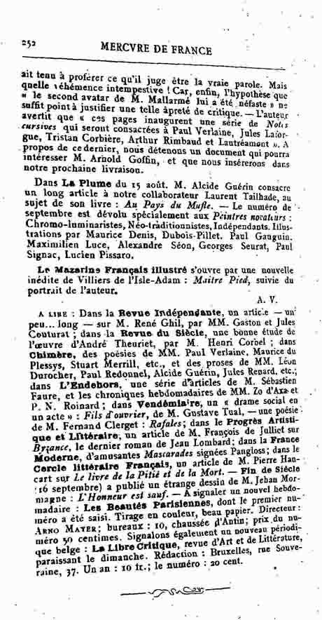 Fac-similé de Mercure de France tome 003 1891 page 252.jpg