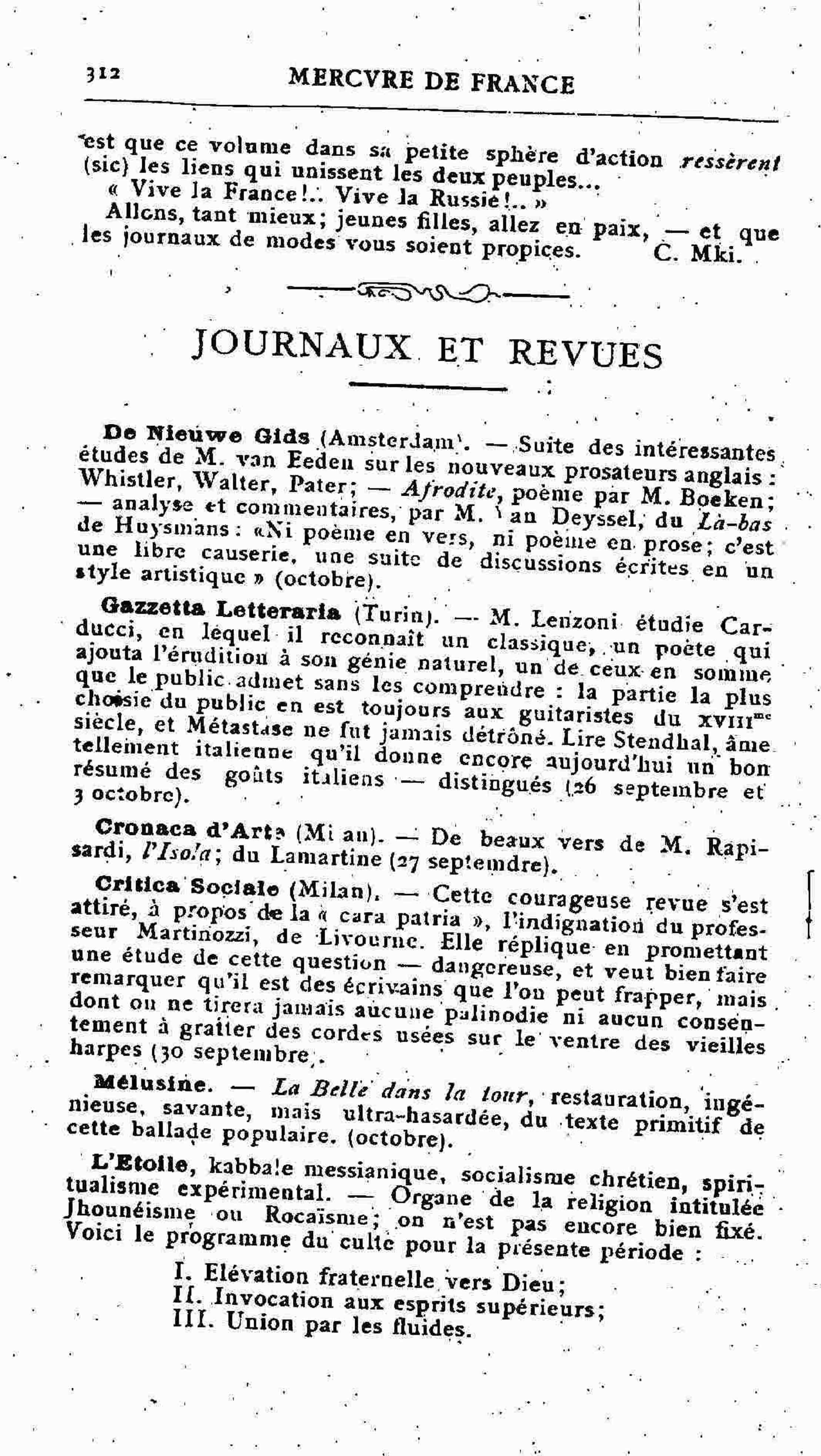 Fac-similé de Mercure de France tome 003 1891 page 312.jpg