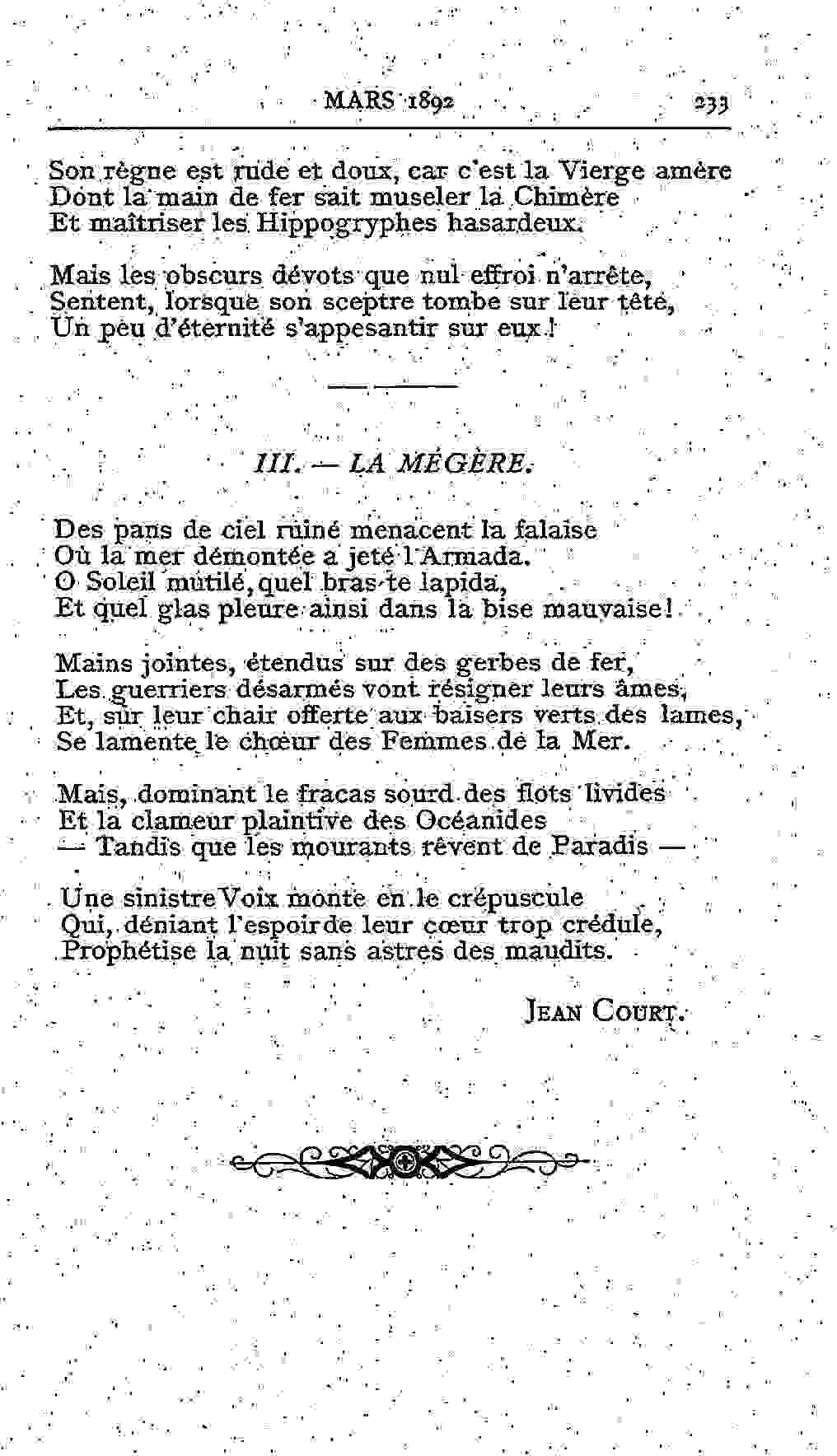 Fac-similé de Mercure de France tome 004 1892 page 233.jpg