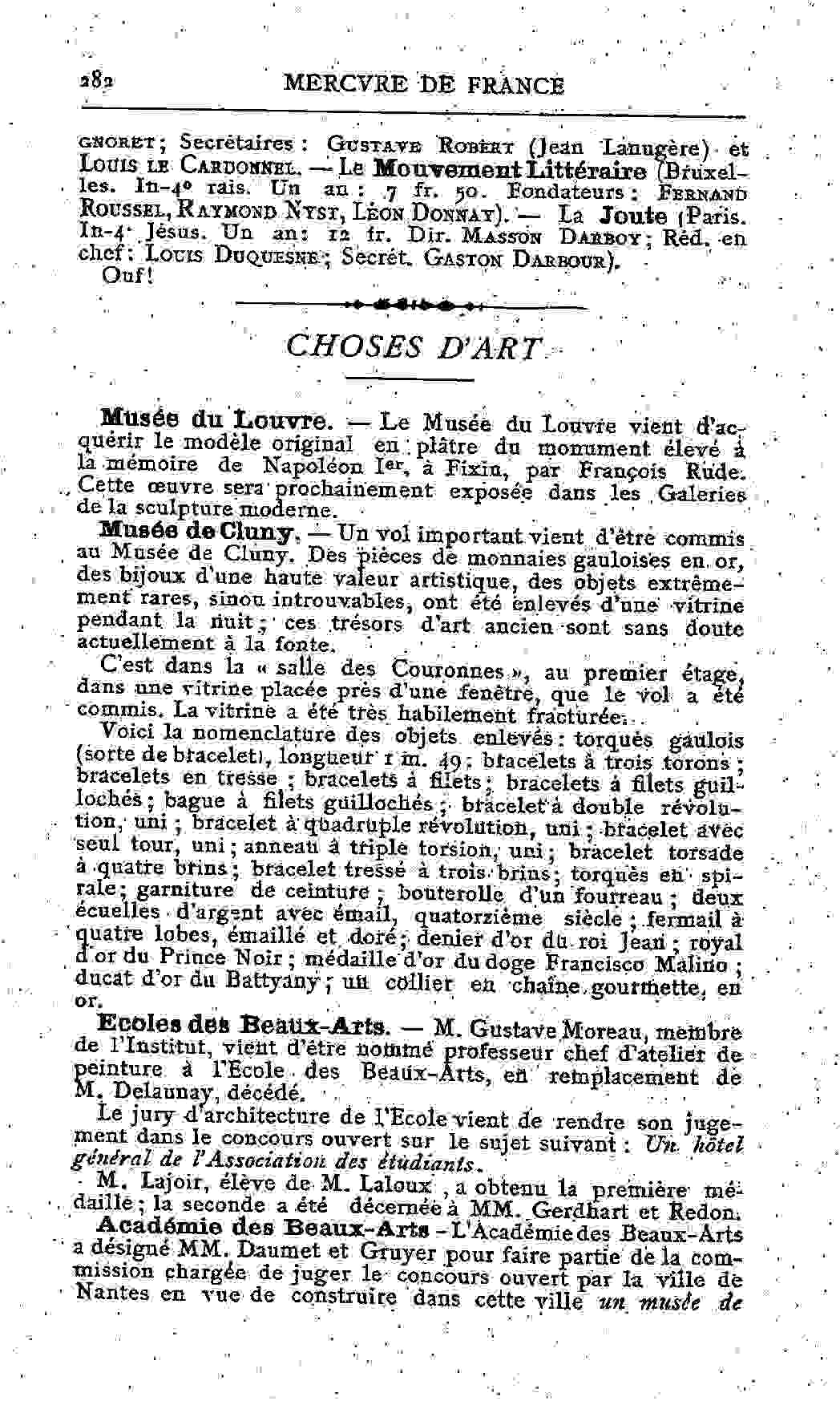 Fac-similé de Mercure de France tome 004 1892 page 282.jpg