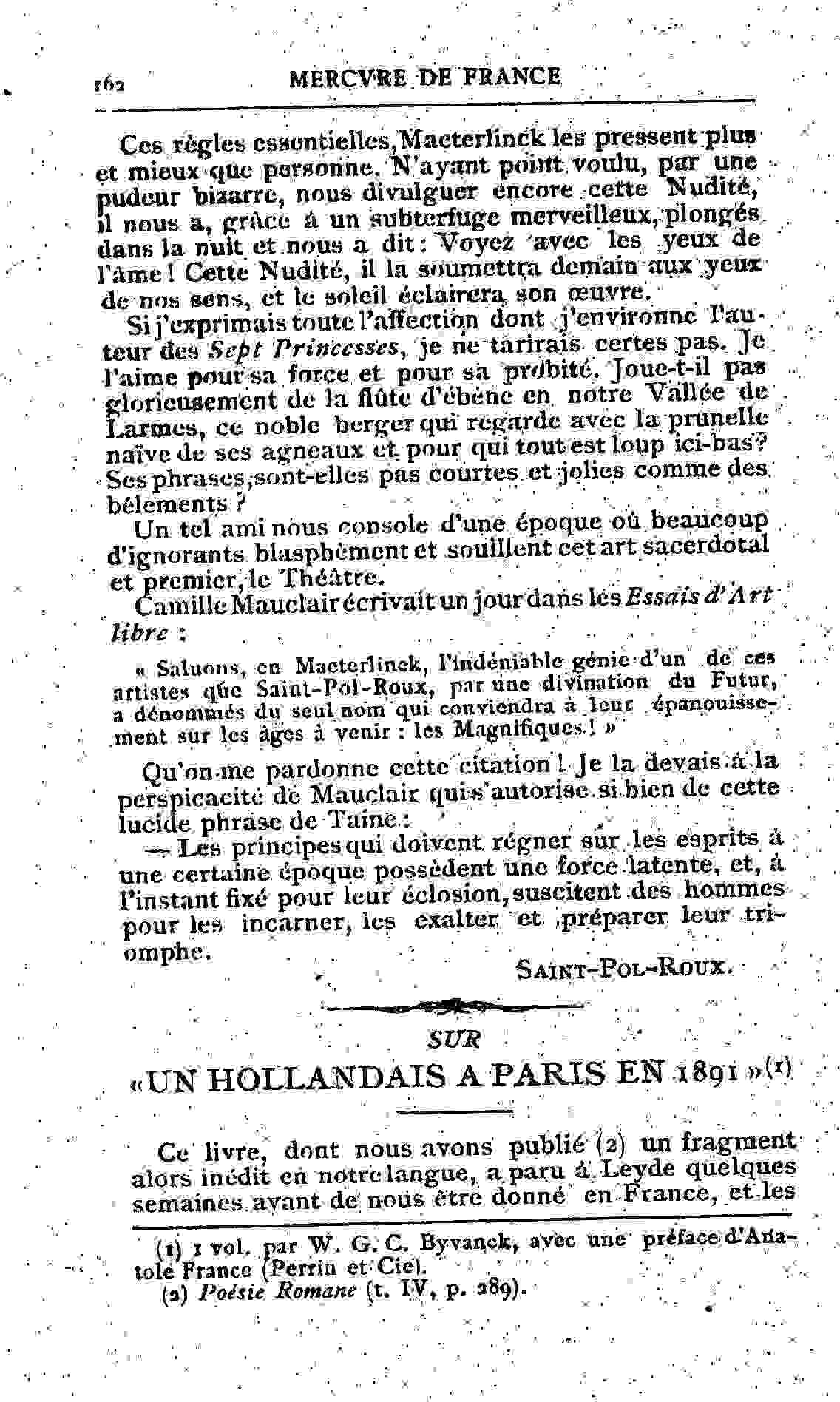 Fac-similé de Mercure de France tome 005 1892 page 162.jpg