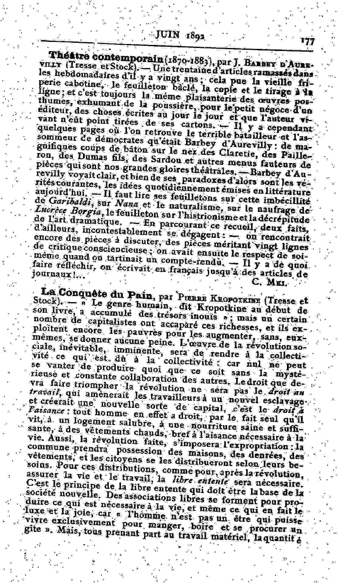 Fac-similé de Mercure de France tome 005 1892 page 177.jpg