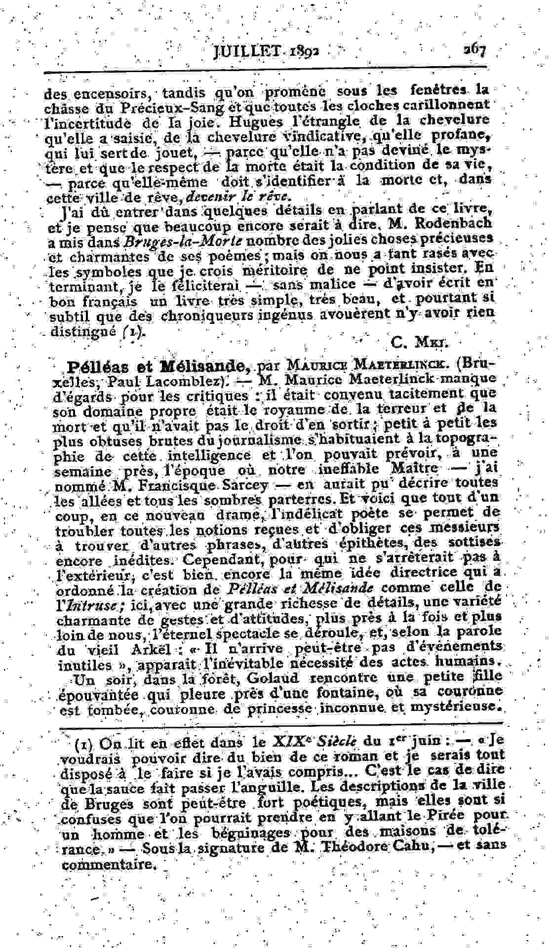 Fac-similé de Mercure de France tome 005 1892 page 267.jpg