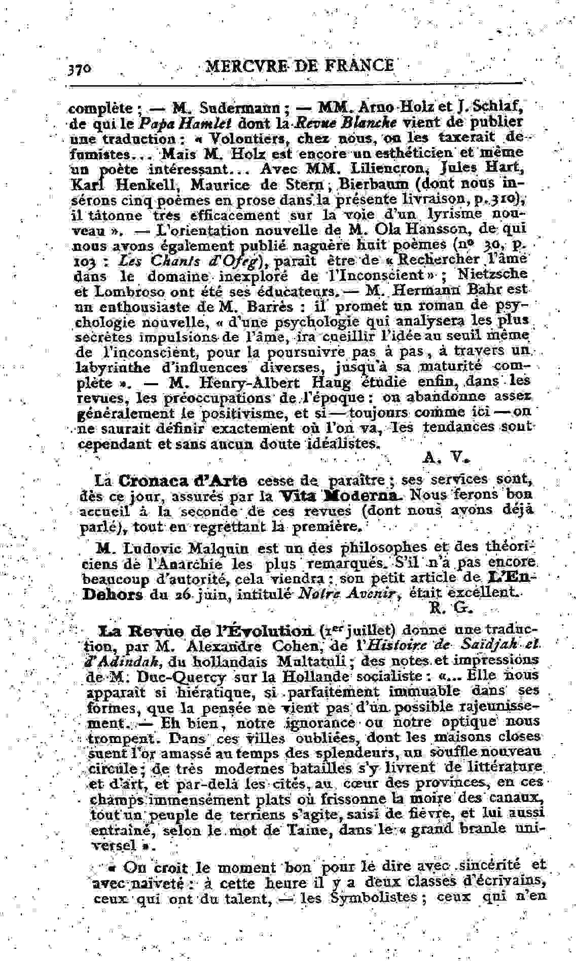 Fac-similé de Mercure de France tome 005 1892 page 370.jpg