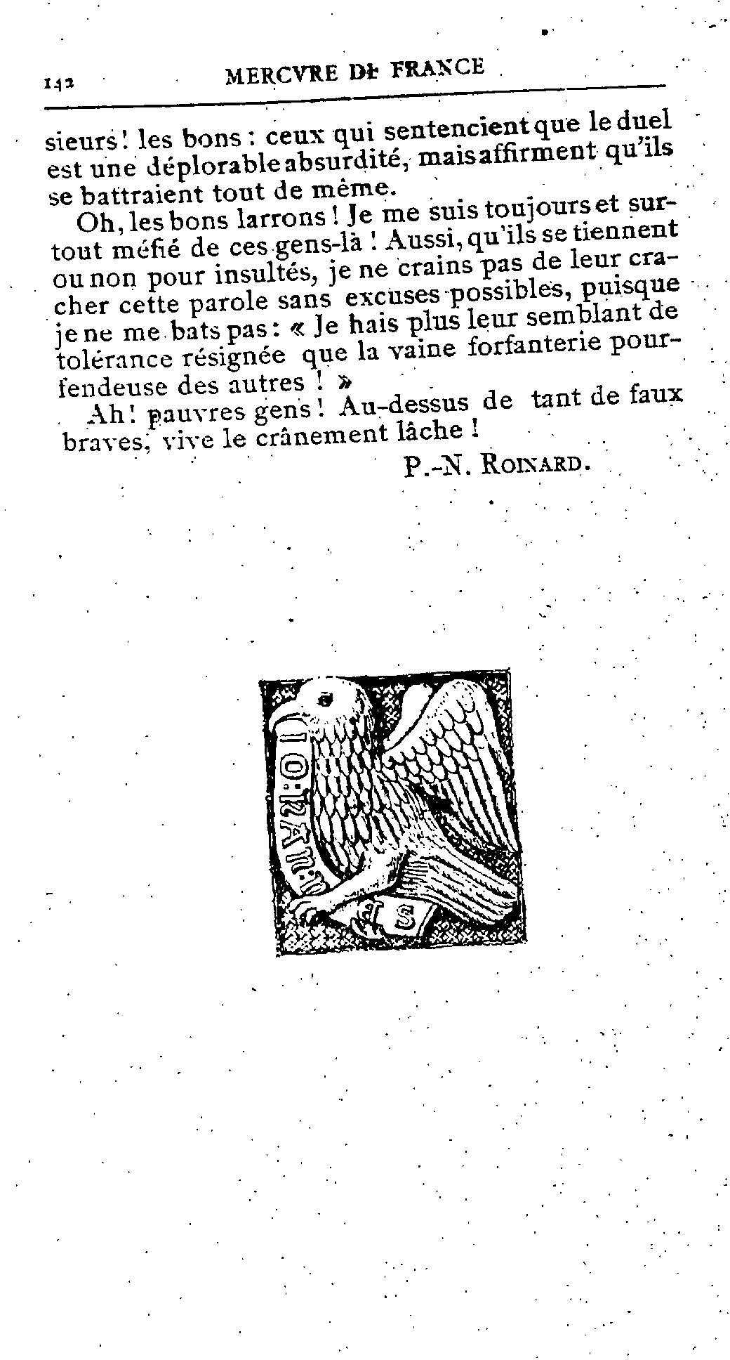 Fac-similé de Mercure de France tome 006 1892 page 142.jpg