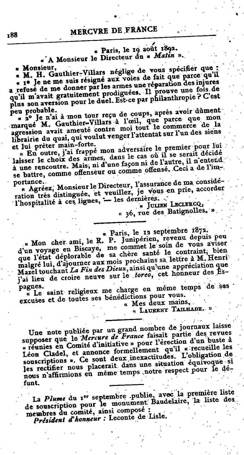 Fac-similé de Mercure de France tome 006 1892 page 188.jpg