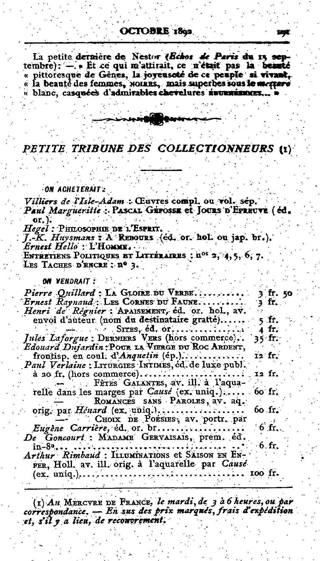 Fac-similé de Mercure de France tome 006 1892 page 191.jpg