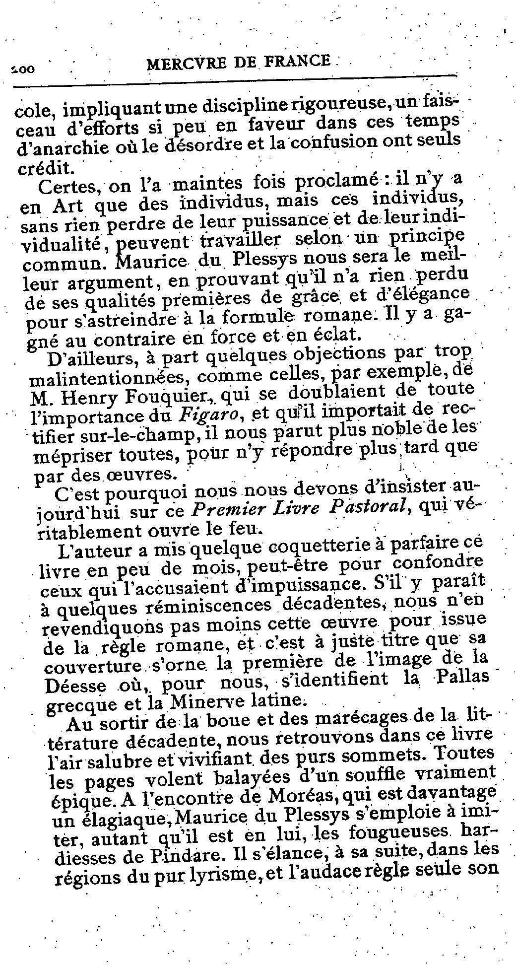 Fac-similé de Mercure de France tome 006 1892 page 200.jpg