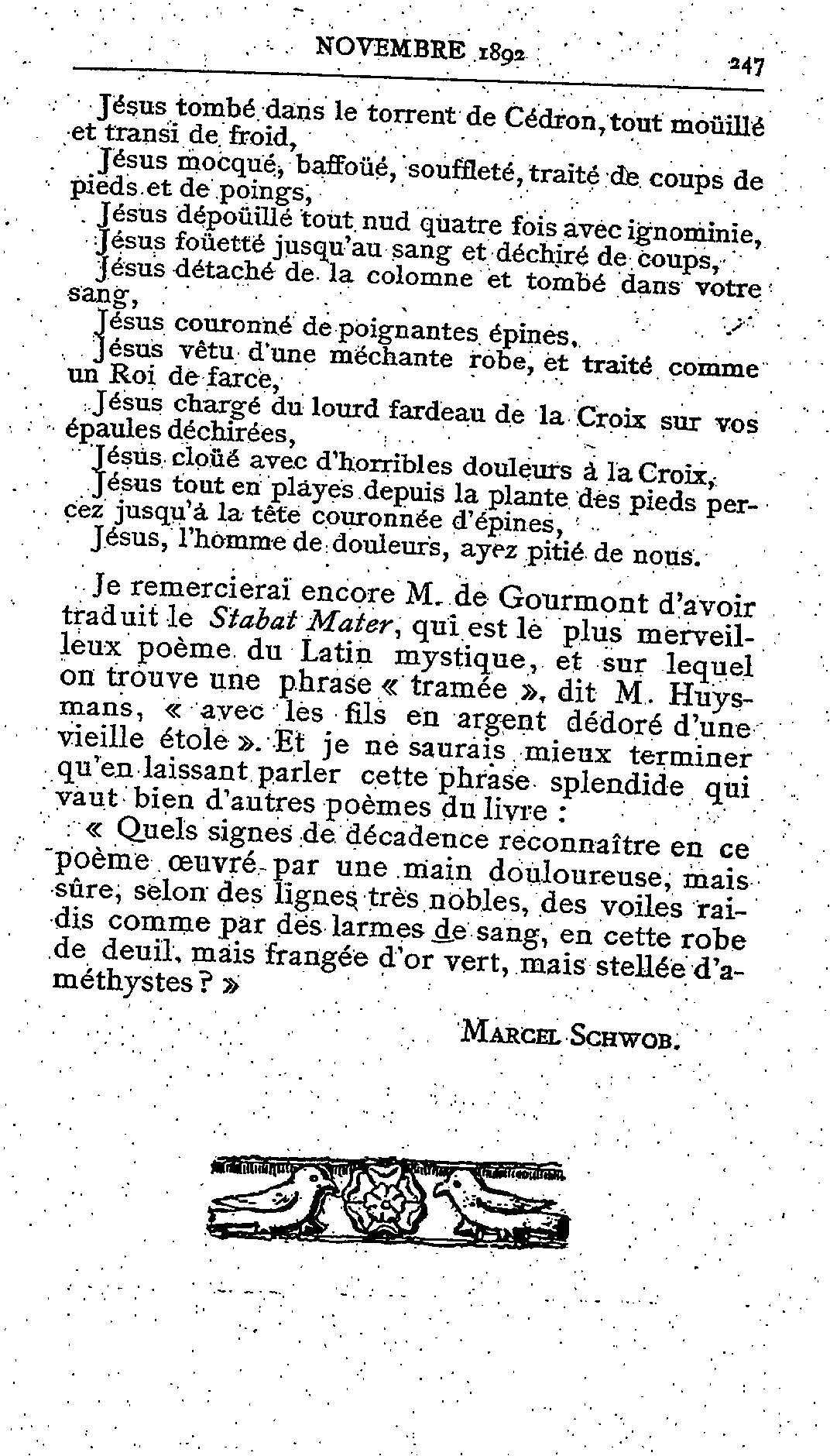 Fac-similé de Mercure de France tome 006 1892 page 247.jpg