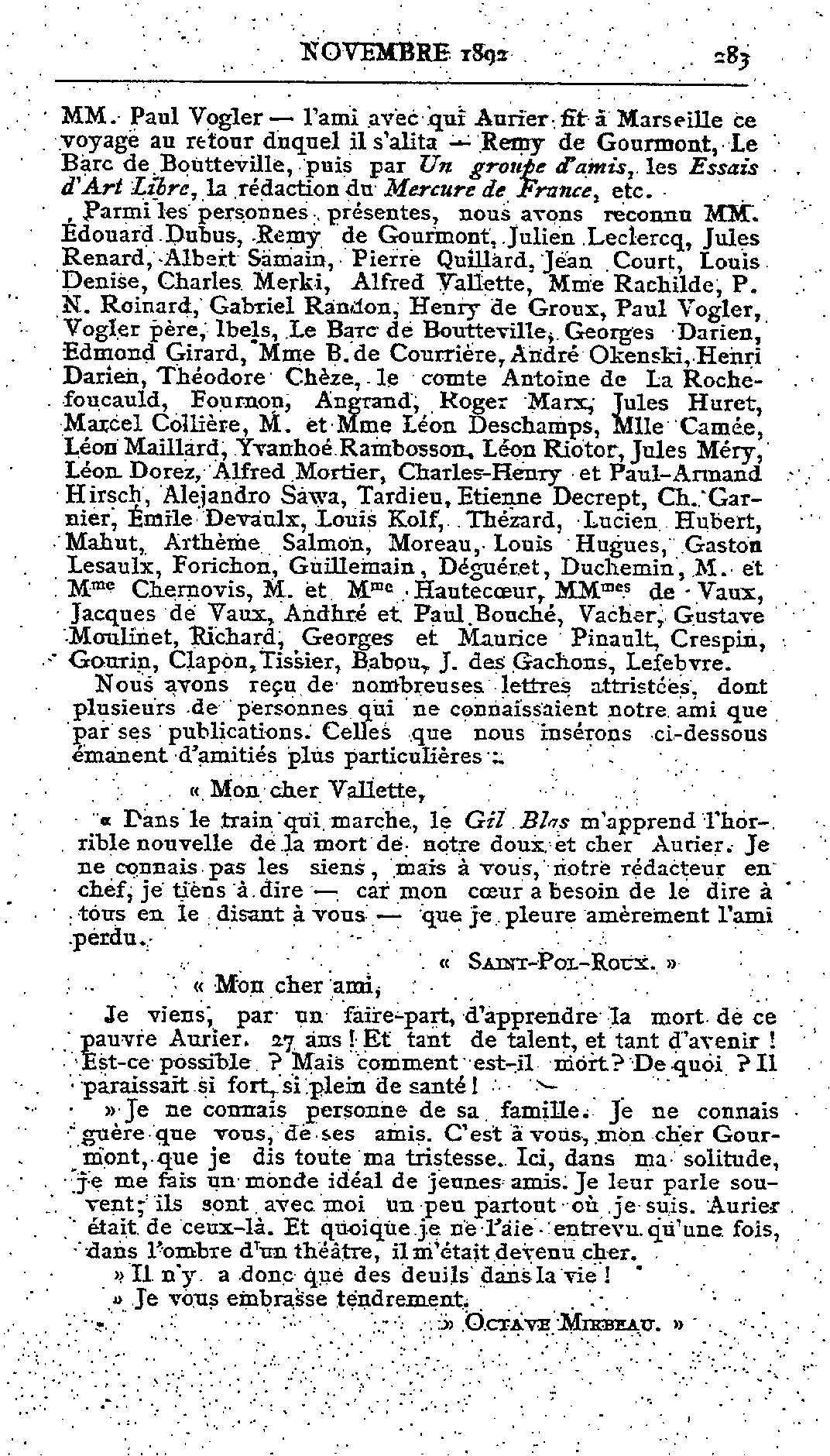 Fac-similé de Mercure de France tome 006 1892 page 283.jpg