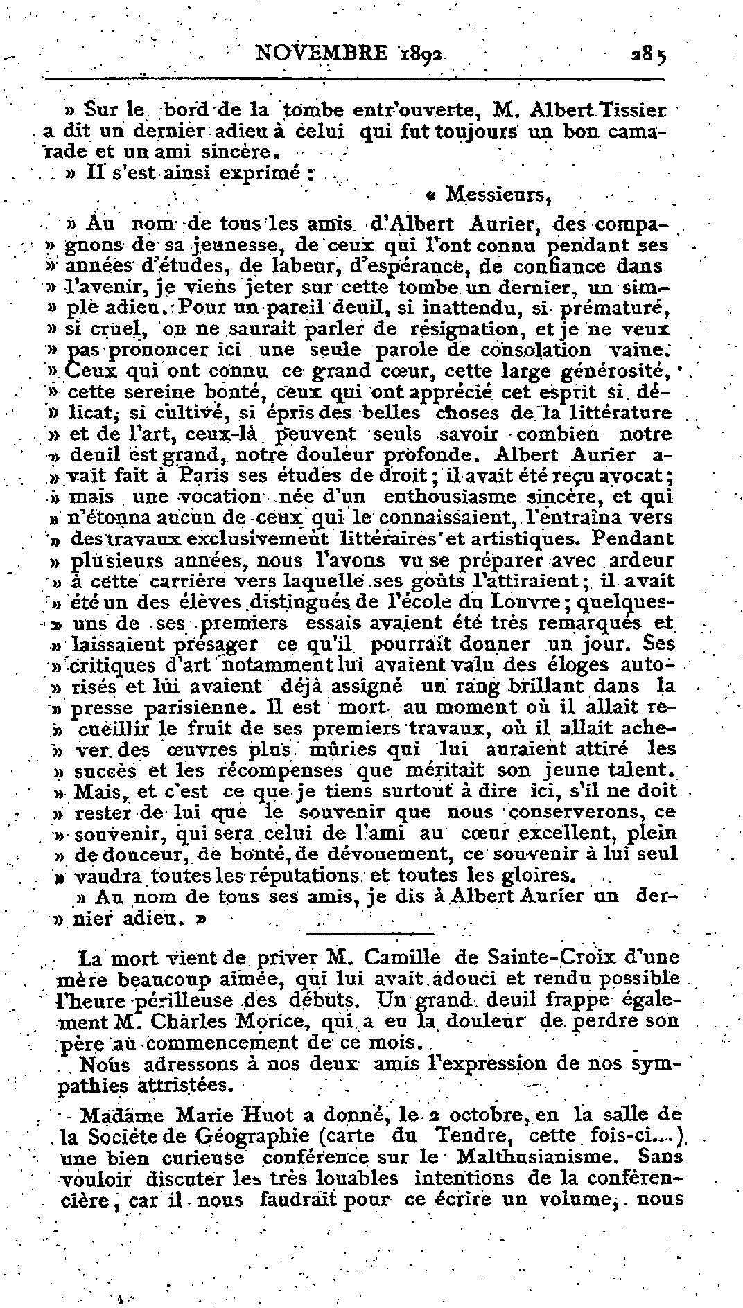 Fac-similé de Mercure de France tome 006 1892 page 285.jpg